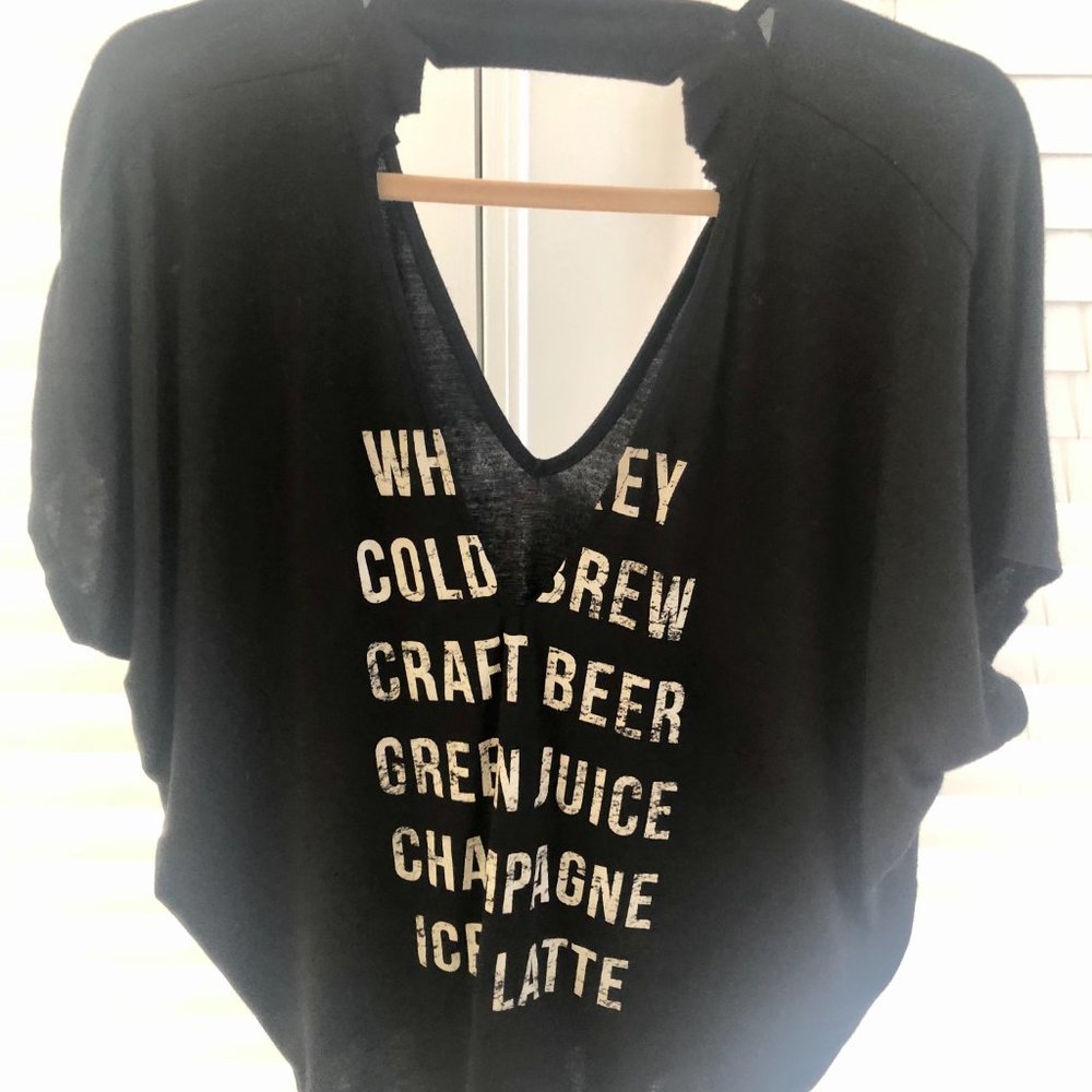 Short Sleeve Batwing Tshirt